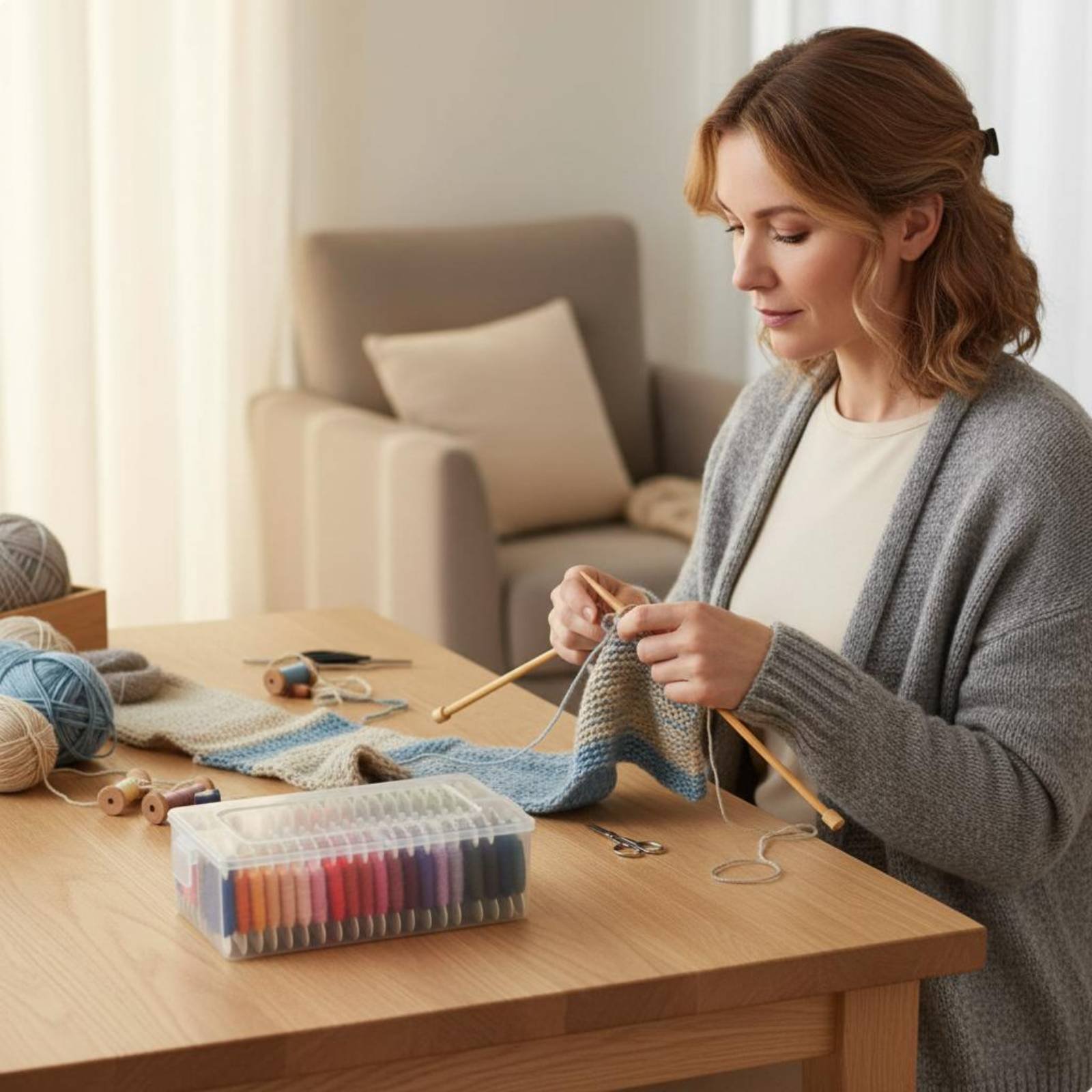 Embroidery Floss Thread - مجموعة خيوط التطريز متعددة الألوان، طقم