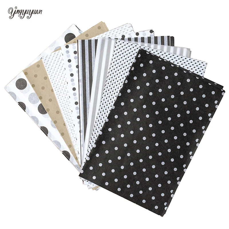 Pattern Tissue Paper - ورق تغليف A5 ، 100 ورقة