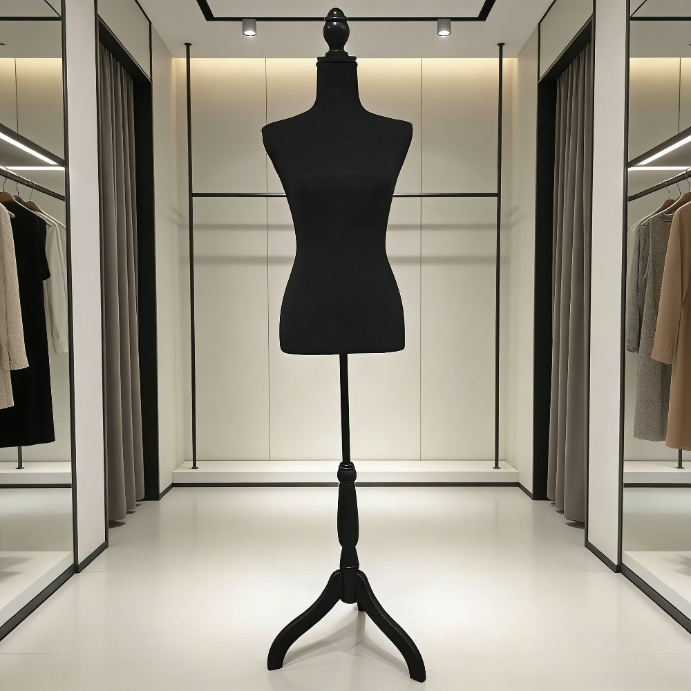 Dress Form Mannequin - نموذج عرض نصف الجسم للملابس، حامل