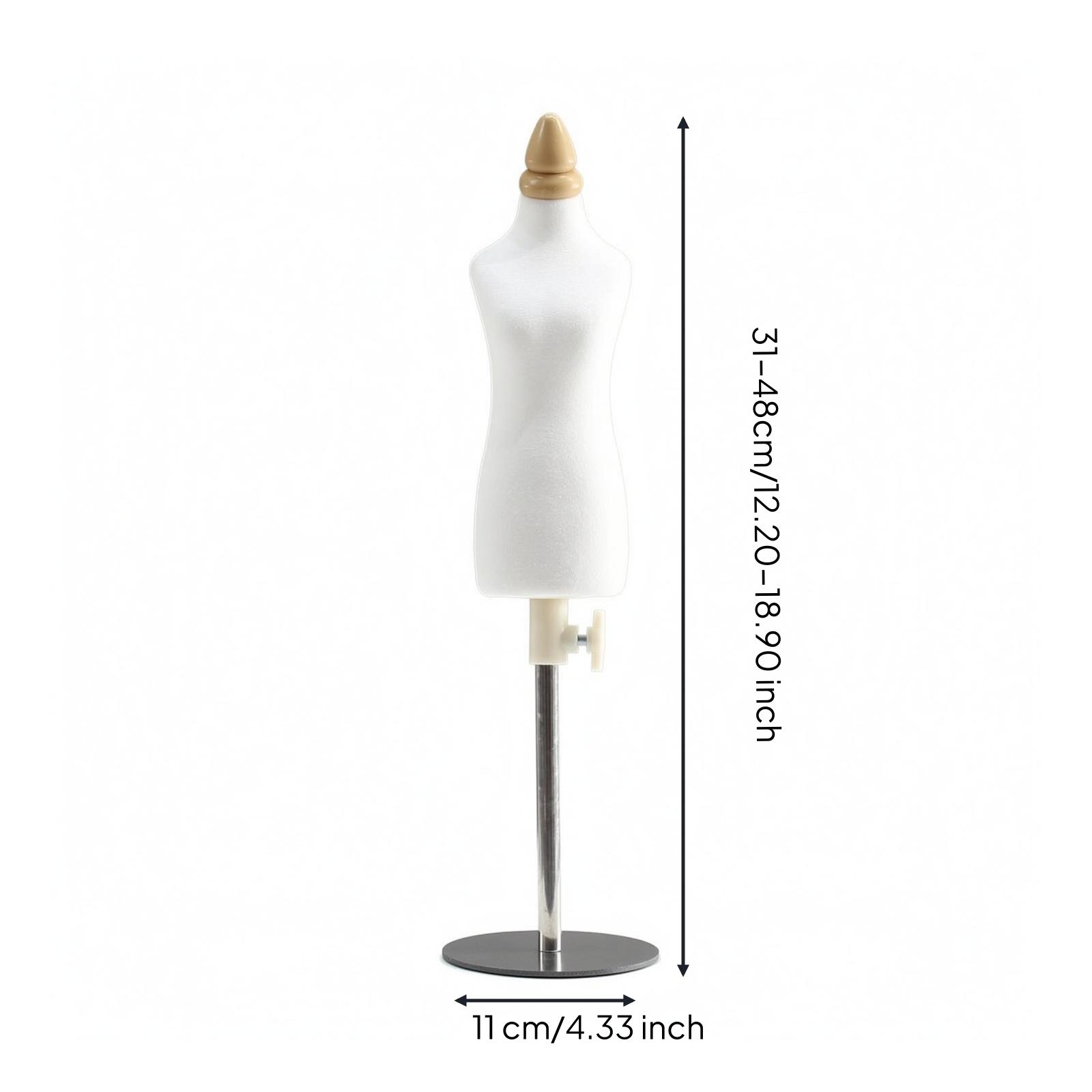 Dress Form Mannequin - نموذج تدريبي صغير قابل للتعديل لتصميم