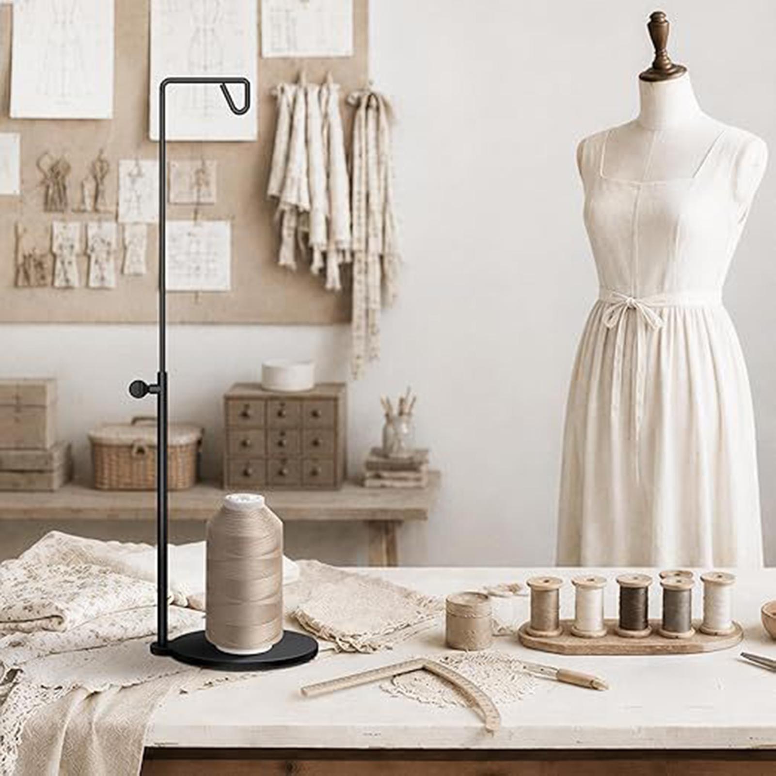 Serger Thread Cone - حامل خيوط مخروطي قابل للتعديل، حامل