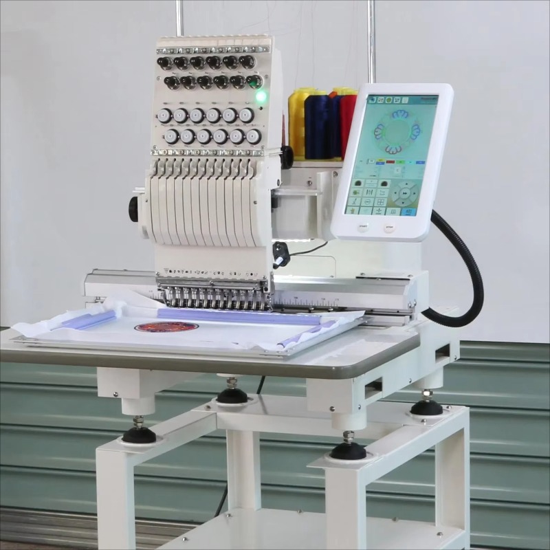 Textiles Sewing Machine - ماكينة خياطة وتطريز محوسبة متعددة الإبر