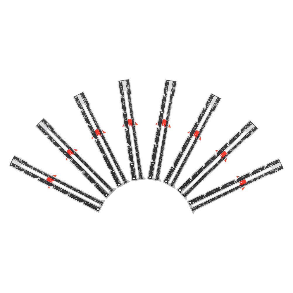 Sewing Gauge Ruler - مجموعة مساط قياس الخياطة المريحة المكونة