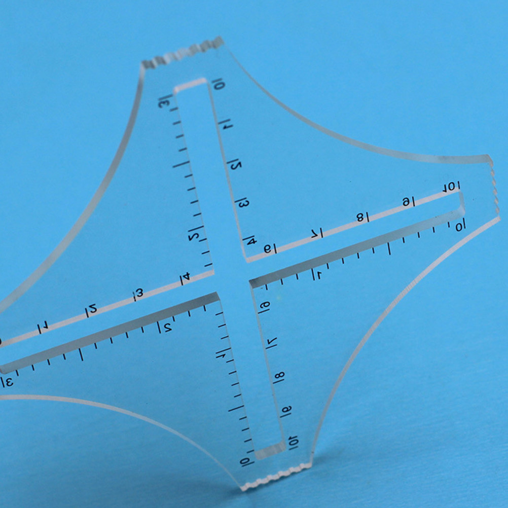 Sewing Gauge Ruler - مسطرة حياكة احترافية شفافة من الأكريليك