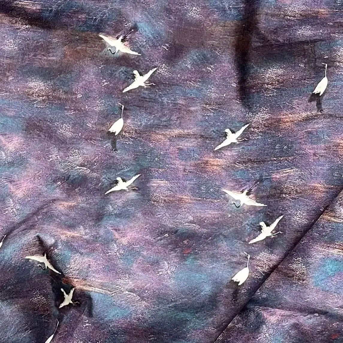 Sewing Tie Dye - قماش قطني 100% بنمط صبغة التاي
