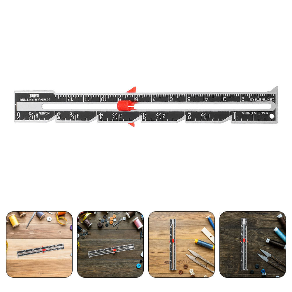 Sewing Gauge Ruler - مجموعة مساطر خياطة مريحة مكونة من