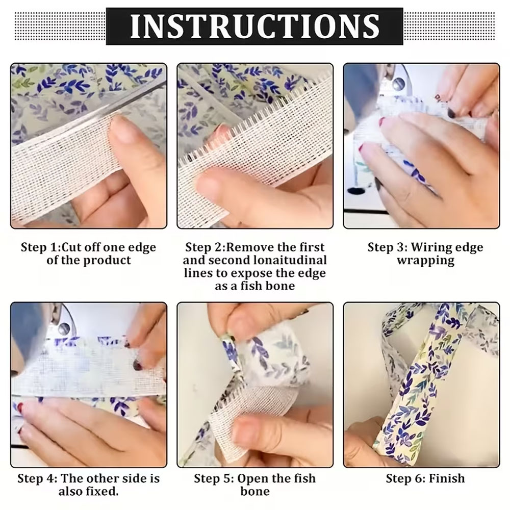 Sewing Garments - شريط بوليستر شفاف بطول 200 ياردة