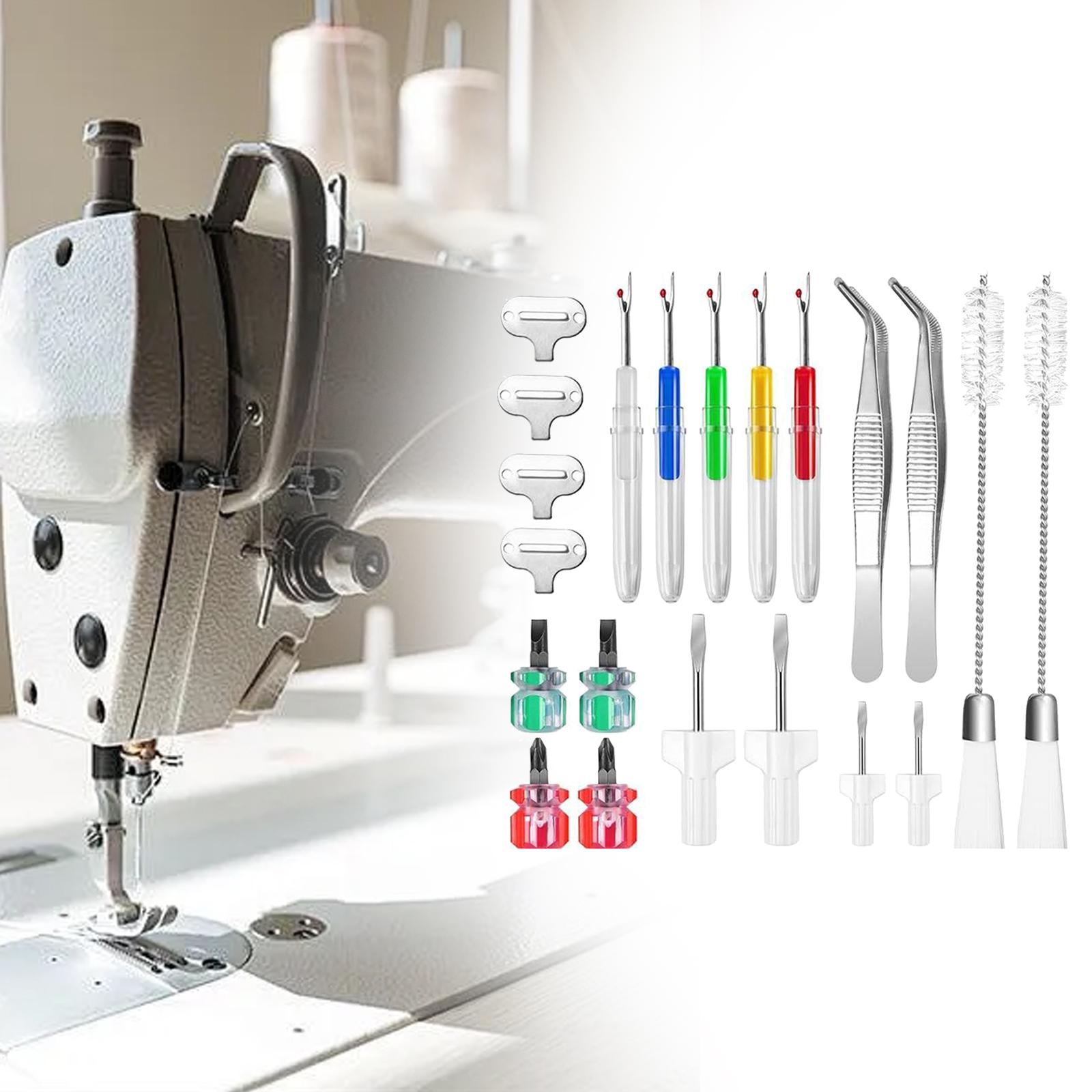 Seam Ripper Tool - مجموعة أدوات صيانة ماكينة الخياطة تتضمن