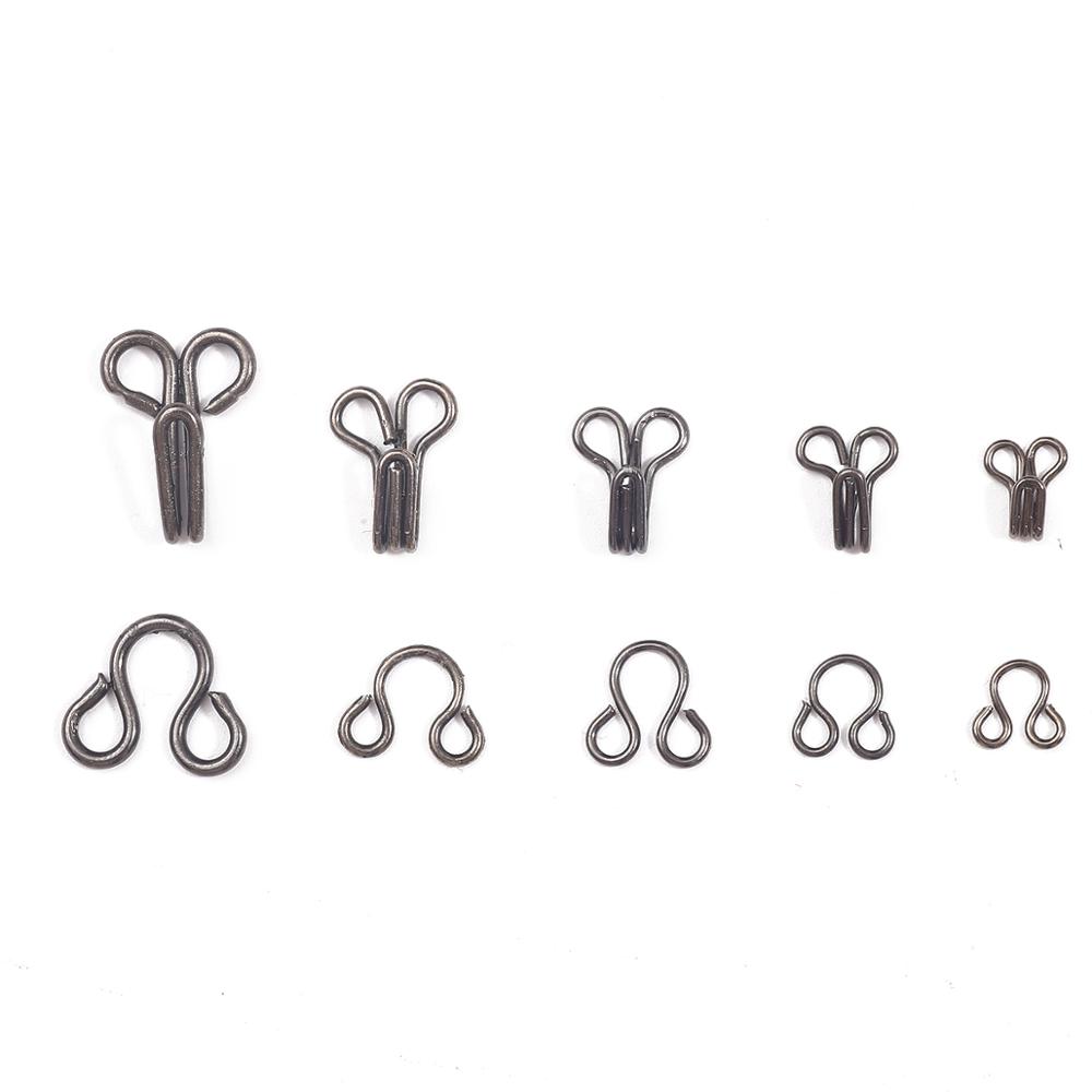 48 قطعة مشبك معدني زر قميص هوك - مراجعة Hook Eye Fastener وسعره