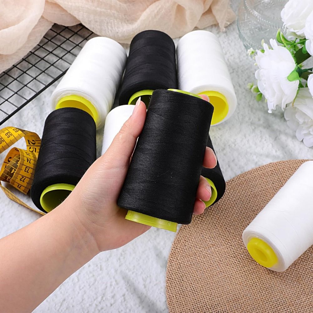 1 لفة خيط سيرجر بطول 3000 يارد - مراجعة Serger Thread Cone وسعره
