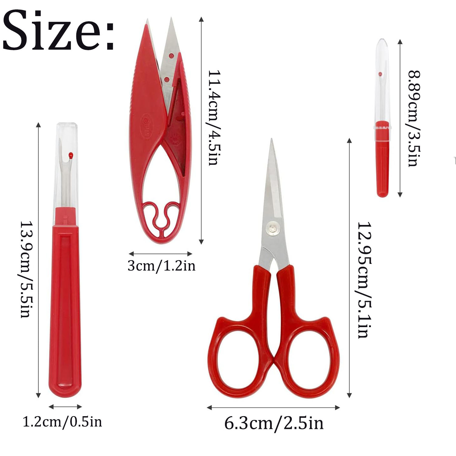 1/2/6 قطعة مجموعة الخياطة التم - مراجعة Seam Ripper Tool وسعره