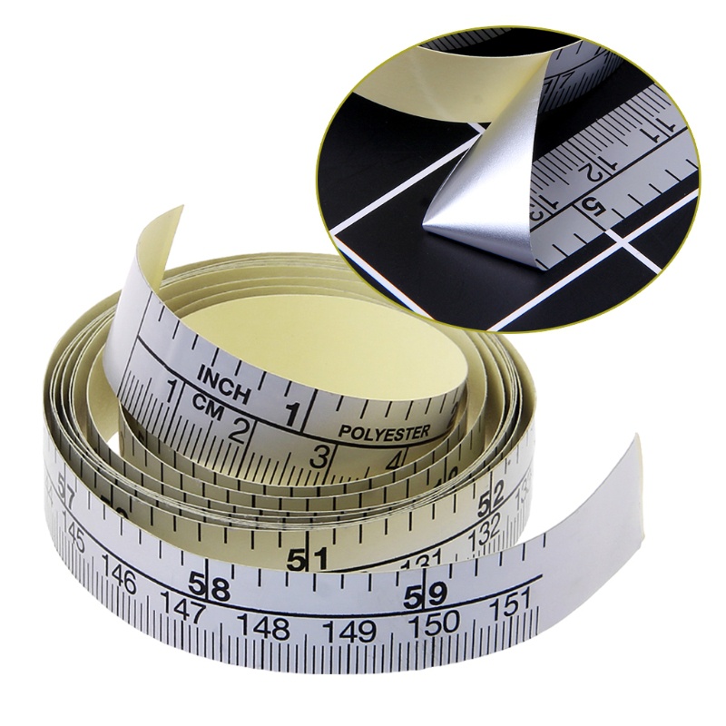 شريط قياس فينيل ذاتي اللصق ، م - مراجعة Sewing Label وسعره