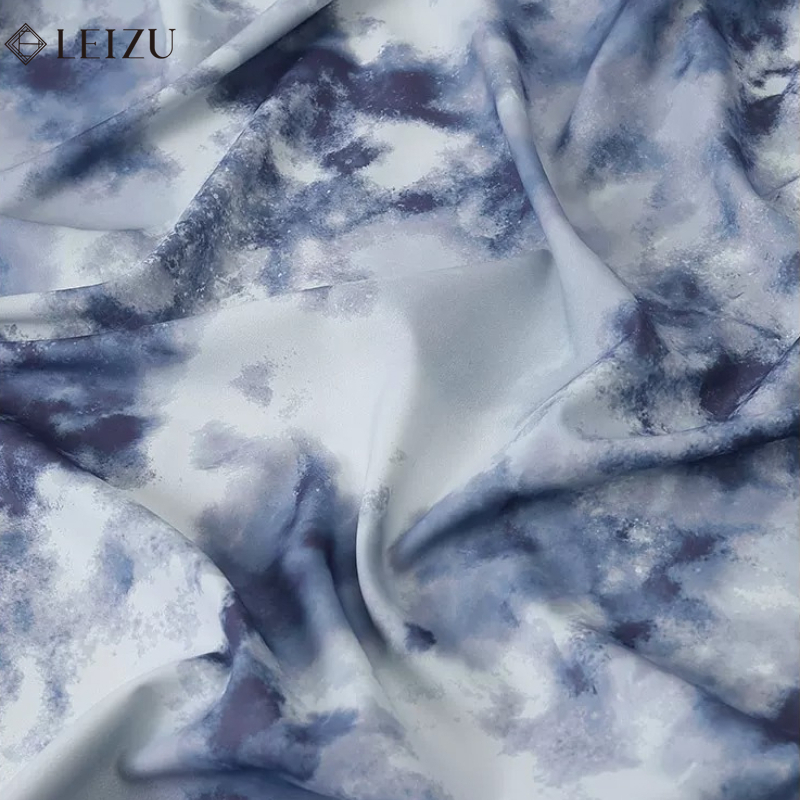 قماش شيفون 30D بنمط التاي داي  - مراجعة Sewing Tie Dye وسعره