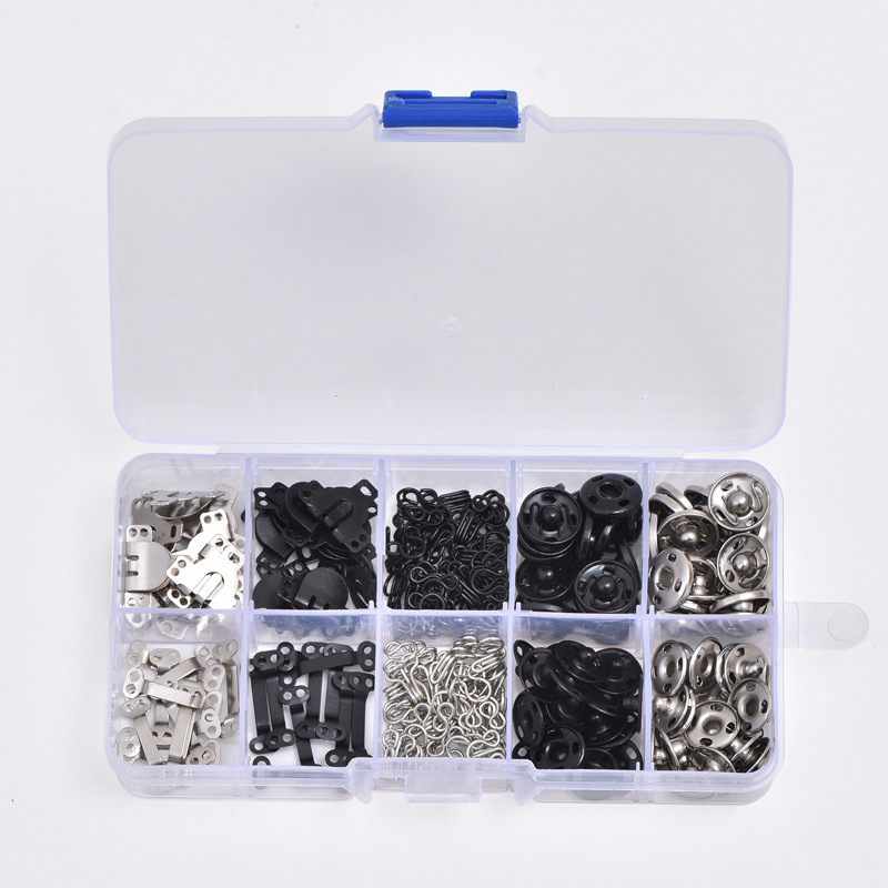 مجموعة خطافات وعراوي للخياطة،  - مراجعة Hook Eye Fastener وسعره
