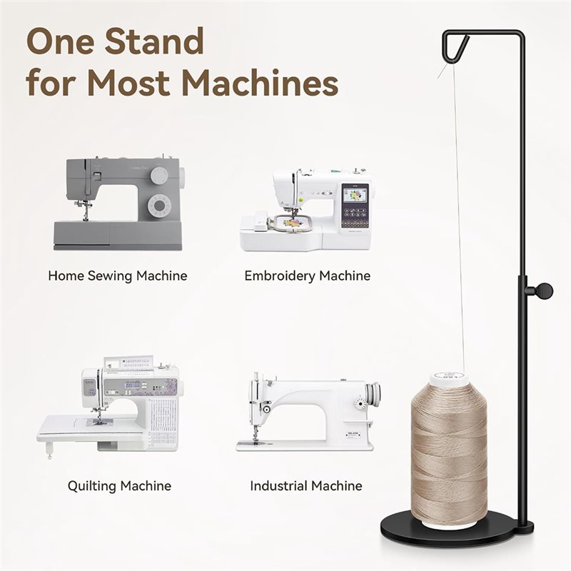 حامل خيوط قابل للتعديل من ABYN - مراجعة Serger Thread Cone وسعره