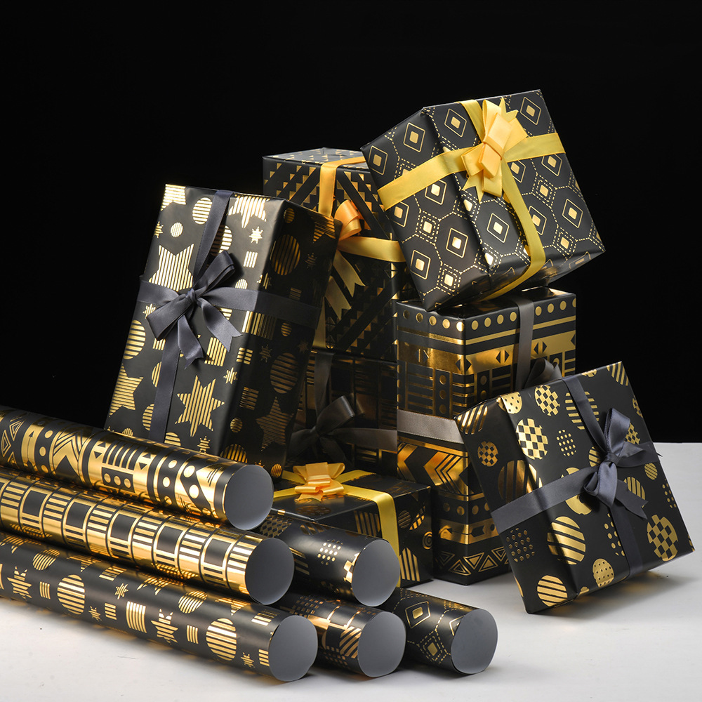8 قطع من ورق تغليف الهدايا الم - مراجعة Pattern Tissue Paper وسعره