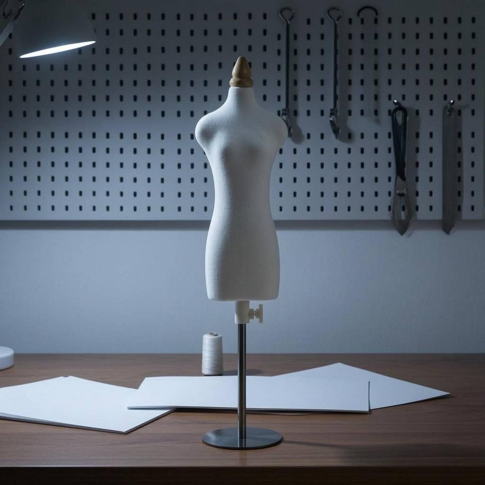 نموذج تدريبي صغير قابل للتعديل - مراجعة Dress Form Mannequin وسعره