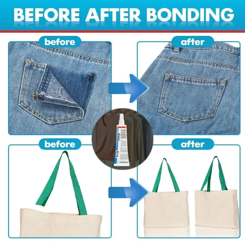 غراء قماش متعدد الأغراض - لاصق - مراجعة Sewing Garments وسعره
