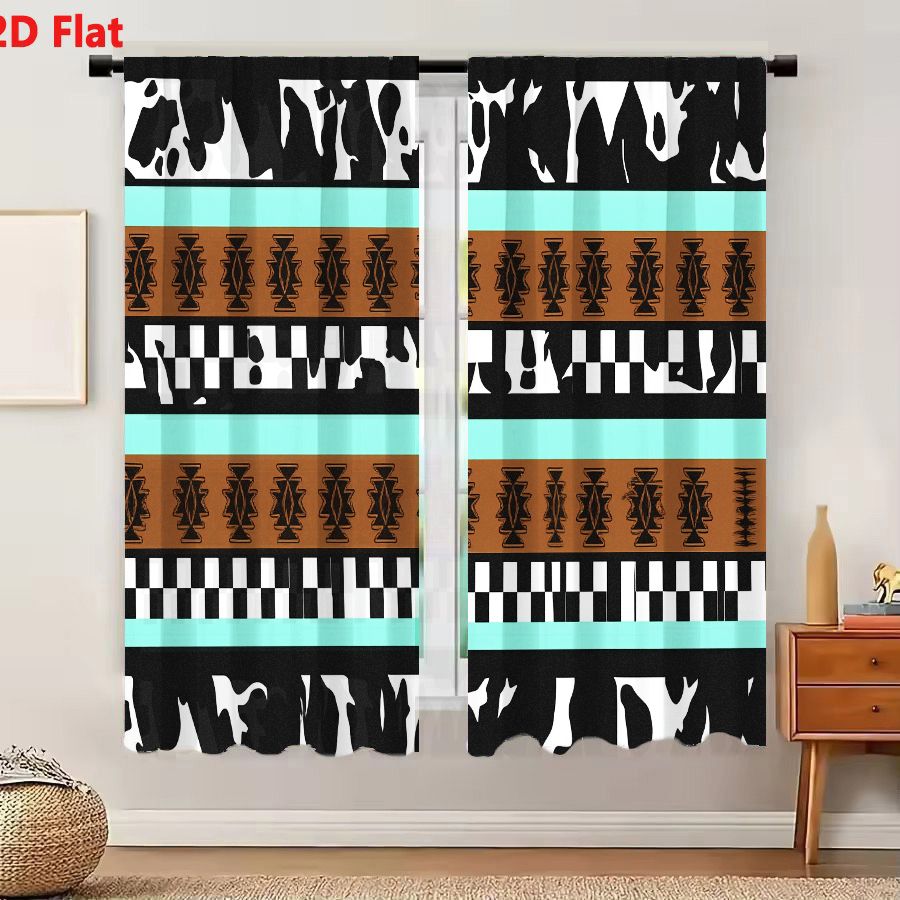 قطعتان من الستائر بنمط هندسي ت - مراجعة Century Textile & Sewing Supply Reviews وسعره