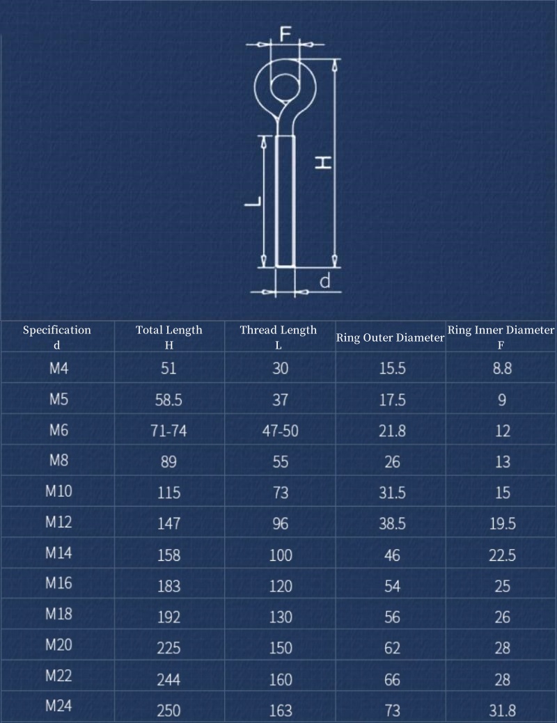 مسمار حلقي من الفولاذ المقاوم  - مراجعة Hook Eye Fastener وسعره