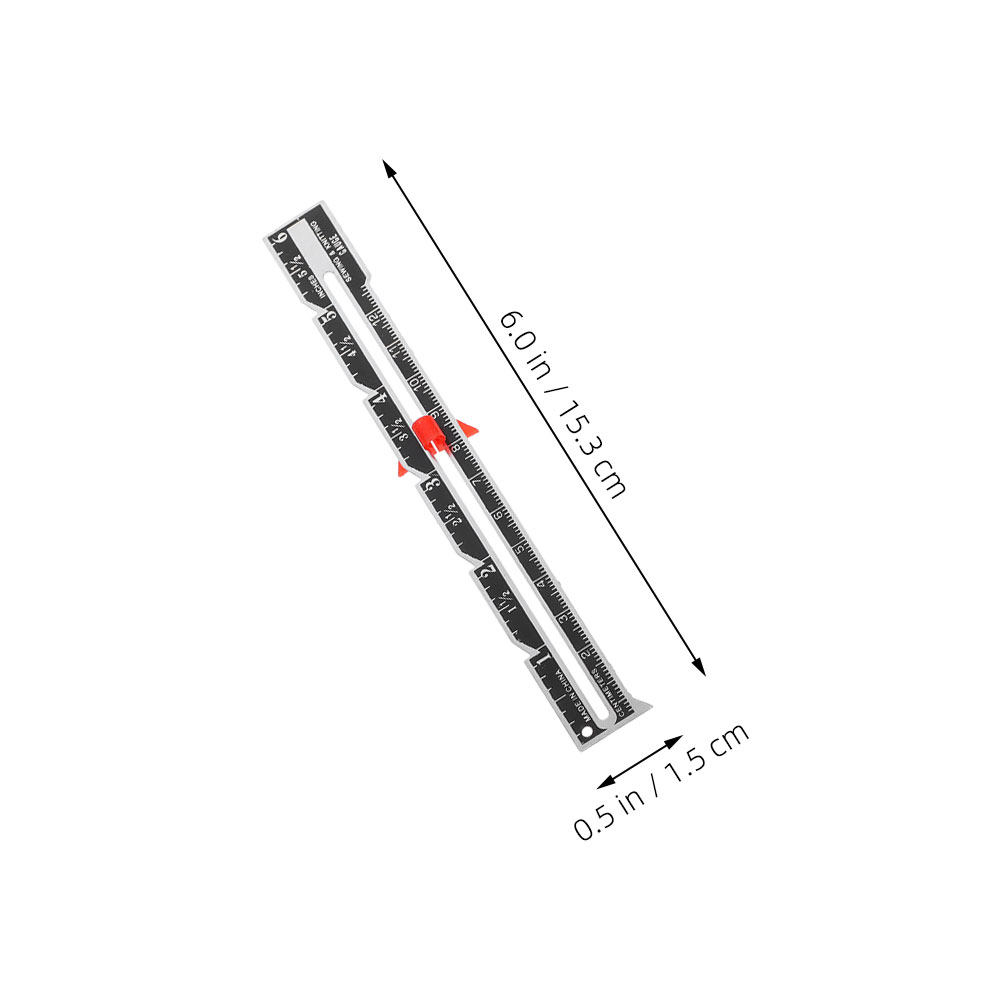 مجموعة مساط قياس الخياطة المري - مراجعة Sewing Gauge Ruler وسعره