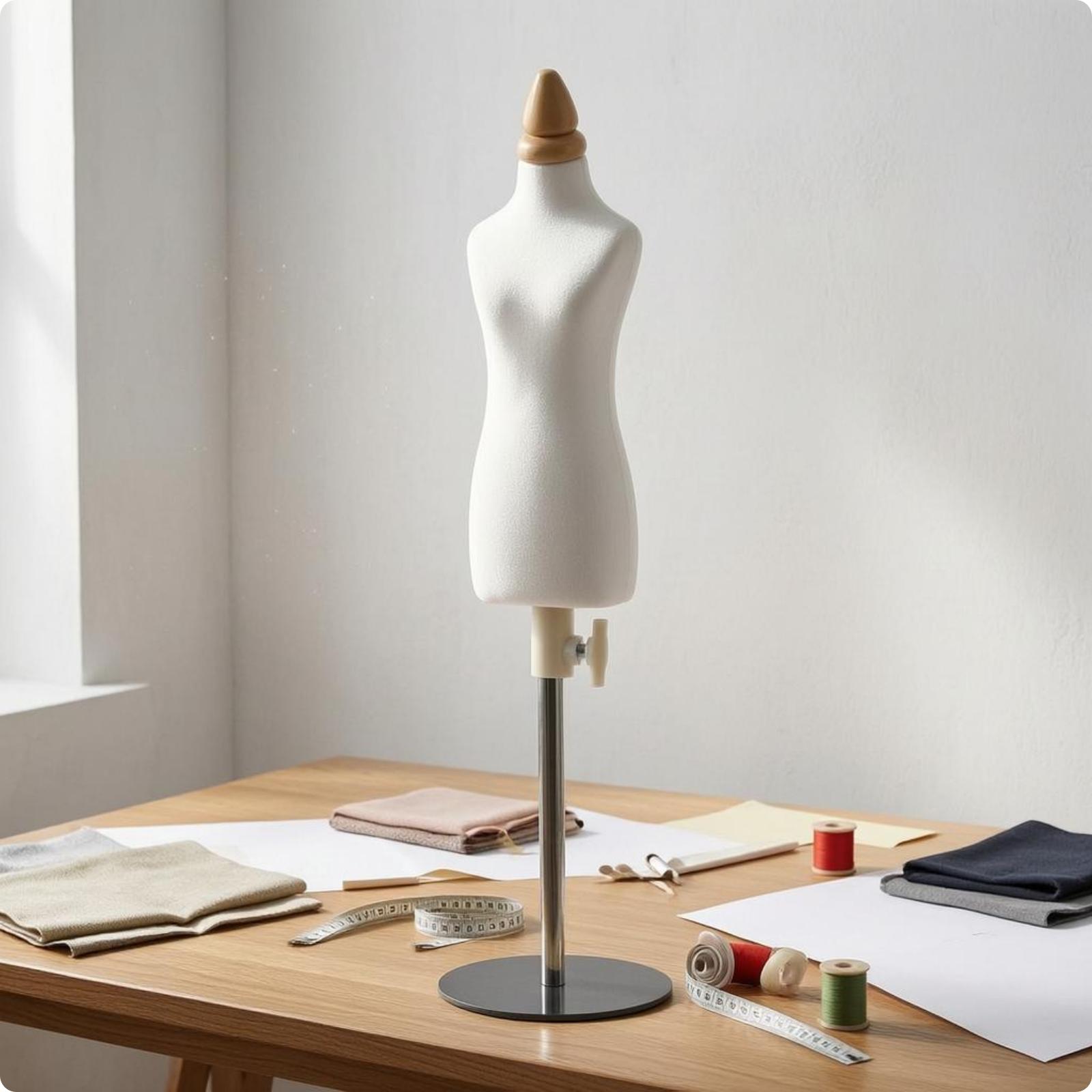 نموذج مانيكان صغير قابل للتعدي - مراجعة Dress Form Mannequin وسعره