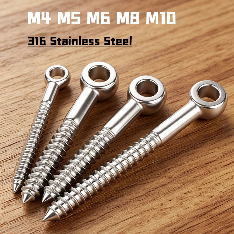 براغي حلقة عينية ذاتية اللولبة - مراجعة Hook Eye Fastener وسعره