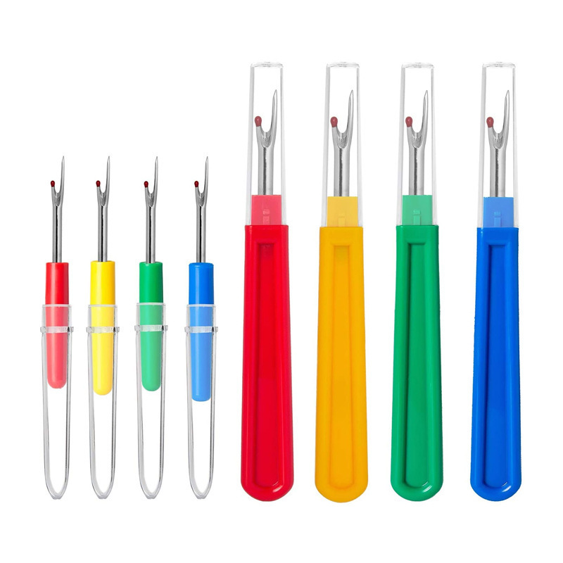طقم مزيل الغرز الملون للخياطة، - مراجعة Seam Ripper Tool وسعره