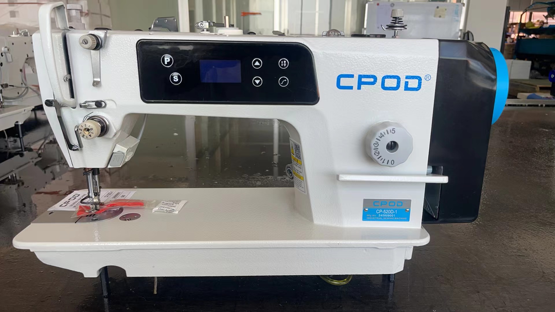 ماكينة خياطة صناعية CP-520-D1  - مراجعة Sewing Garments وسعره