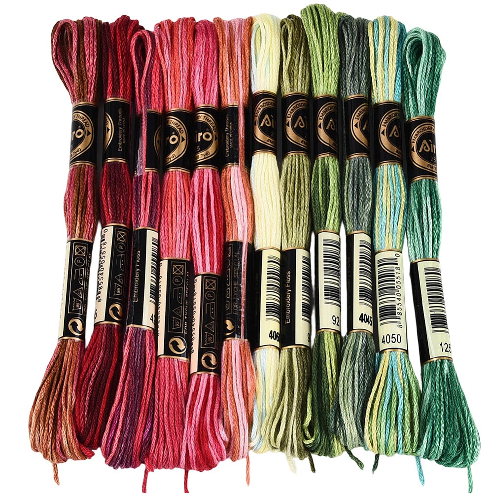 خيط تطريز بطول 105 ياردة، 6 طب - مراجعة Embroidery Floss Thread وسعره