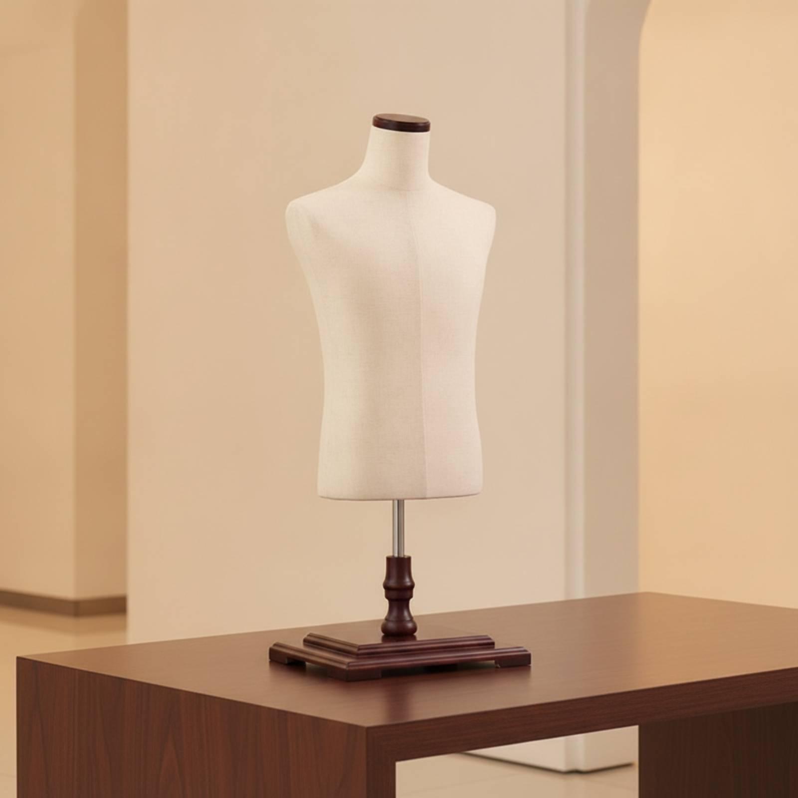 مانيكان نصفي للرجال مغطى بالقم - مراجعة Dress Form Mannequin وسعره