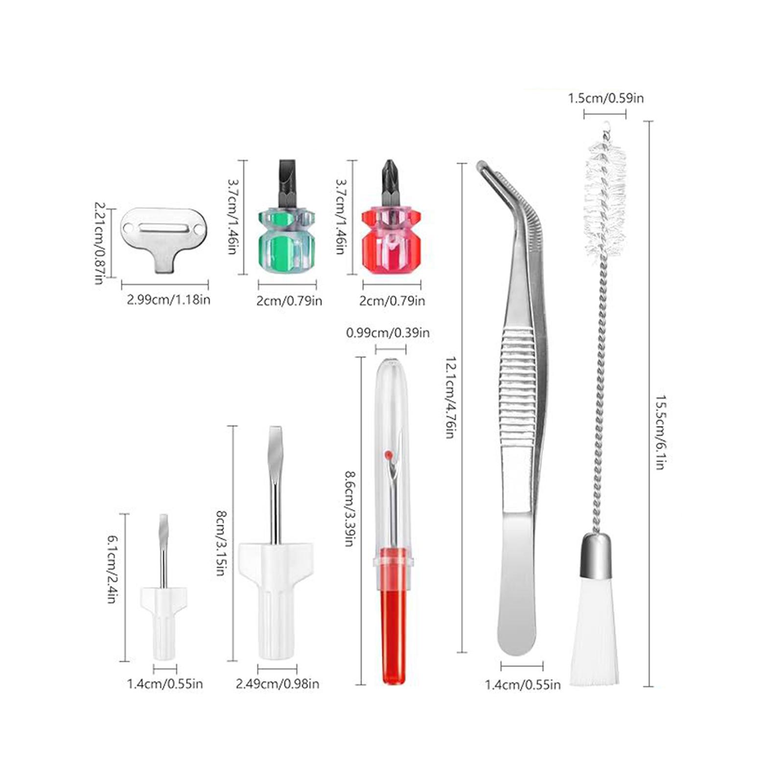 مجموعة أدوات صيانة ماكينة الخي - مراجعة Seam Ripper Tool وسعره